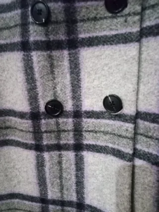 Abrigo Stradivarius oversize S