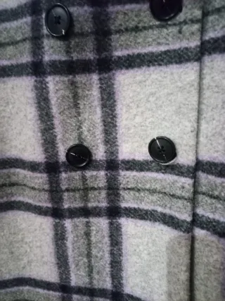 Abrigo Stradivarius oversize S