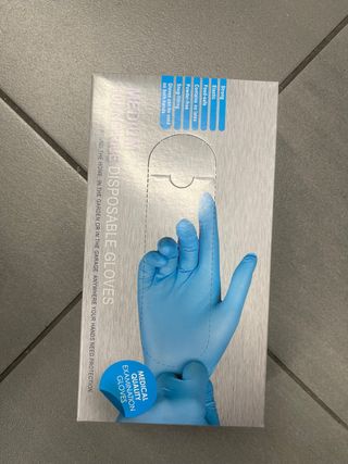 Guantes de nitrilo desechables Medium