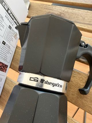 Cafetera Aluminio Orbegozo 6 Tazas