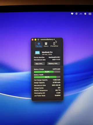 MacBook Pro 16" 2019