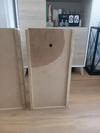 Lote 2 cajas de madera