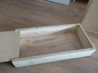 Lote 2 cajas de madera