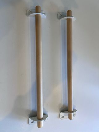 Riel Ikea 40cm Madera Blanco