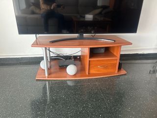 Comedor completo madera y cristal