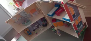 Casa de muñecas plegable