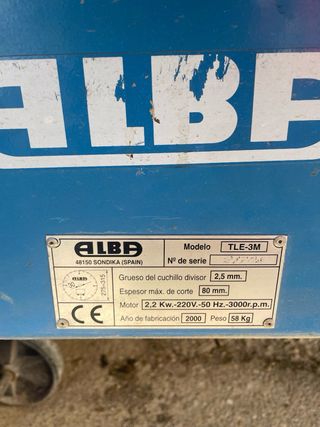 Tronzadora Alba para bricolaje