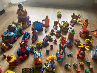 Super Zings Lote Coches Figuras Cajas