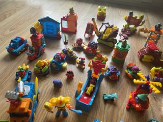 Super Zings Lote Coches Figuras Cajas