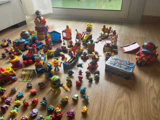 Super Zings Lote Coches Figuras Cajas