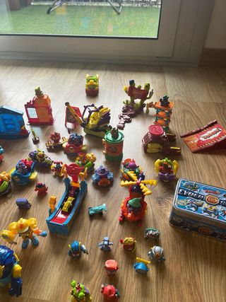 Super Zings Lote Coches Figuras Cajas