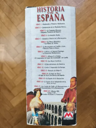Collezione VHS Storia di Spagna
