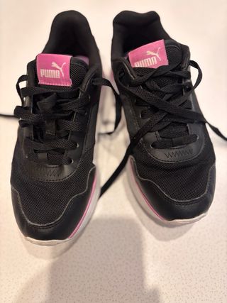Scarpe Puma R78 Nere/Rosa Tg 35.5