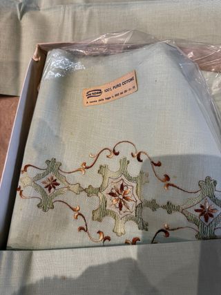 Lenzuola vintage in cotone