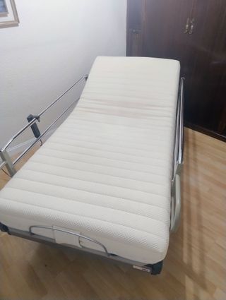 Cama articulada electrica con colchon ortopedico