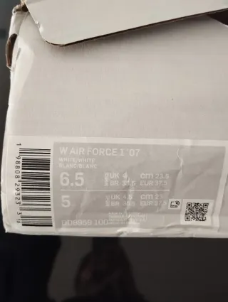 Zapatillas Nike Air Force 1 Niño Talla 37.5