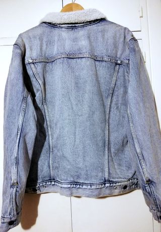 NUEVA. Cazadora Vaquera Levi's Borrego Hombre