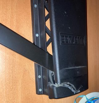 Armario puertas correderas cristal y madera