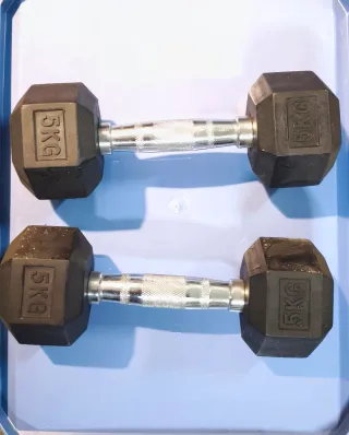 Mancuernas 5 kg (par)