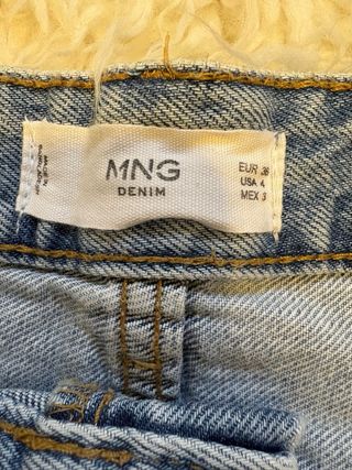 Shorts vaqueros Mango botones mujer Talla 36