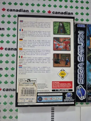 Alone in the Dark: Jack is Back Sega Saturn