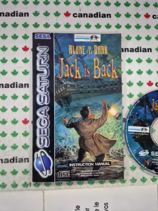 Alone in the Dark: Jack is Back Sega Saturn
