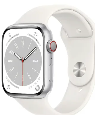 Apple Watch Series 8 Plata/Blanco