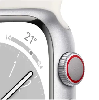 Apple Watch Series 8 Plata/Blanco