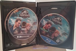 Pack Trilogía Jurassic World 4K UHD + Blu-ray