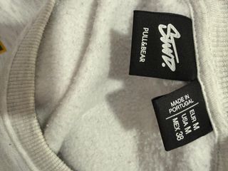 Sudadera Pull&Bear Gris y Verde