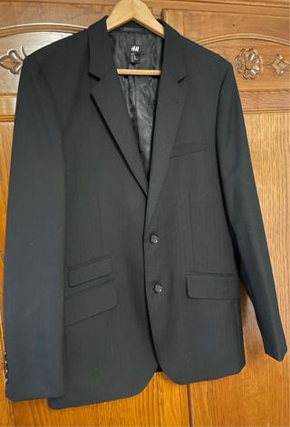 Chaqueta H&M Negra Hombre