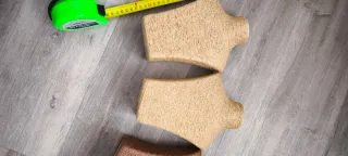 Expositor Joyería Beige y Marrón