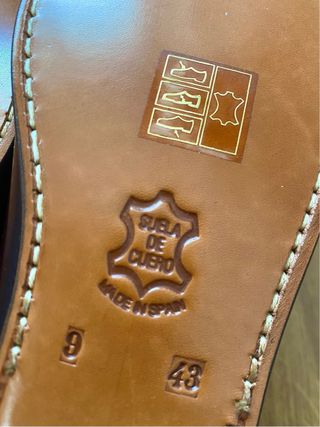 Zapatos piel mocasín Casfuen Castellanos nuevos