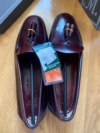 Zapatos piel mocasín Casfuen Castellanos nuevos