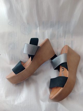 Sandalias Mujer Tiras Ajustables Talla 40
