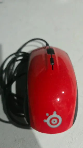 Ratón Gaming SteelSeries Rojo