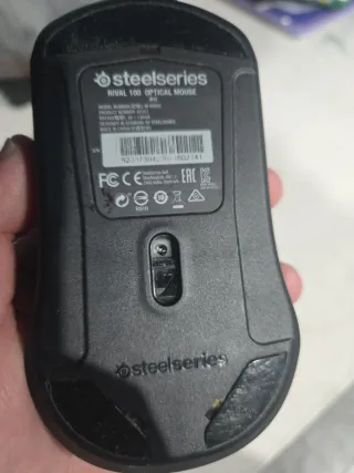 Ratón Gaming SteelSeries Rojo