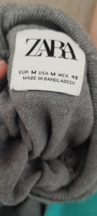 Jersey Hombre Cuello Tortuga Gris