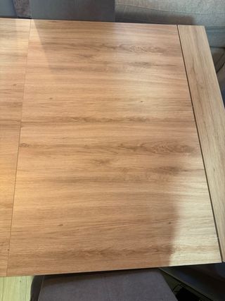 Mesa extensible comedor y 6 sillas