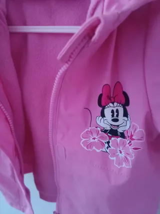 Chubasquero Minnie Mouse Talla 9 meses