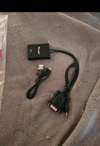 Adattatore VGA a HDMI con audio