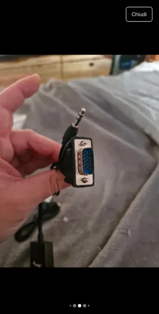 Adattatore VGA a HDMI con audio