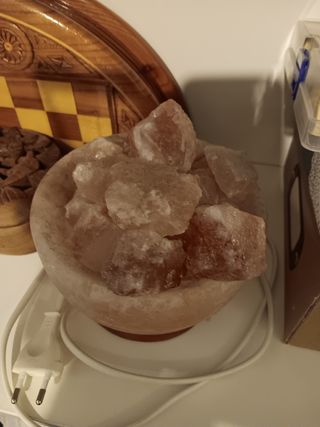 Lámpara Sal Himalaya Cuenco