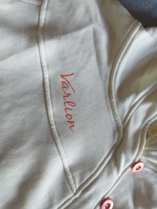 Sudadera Varlion Mujer Beige/Salmón