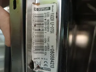 Depósito sal lavavajillas Fagor