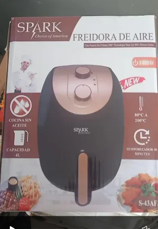 Freidora de Aire Spark 4L 1400W