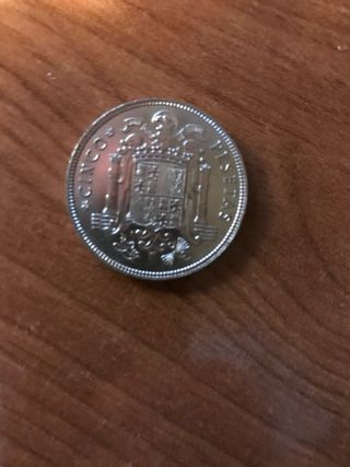 Moneda 5 Pesetas de  Franco 1949
