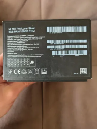 Xiaomi 10T Pro 256GB Plata