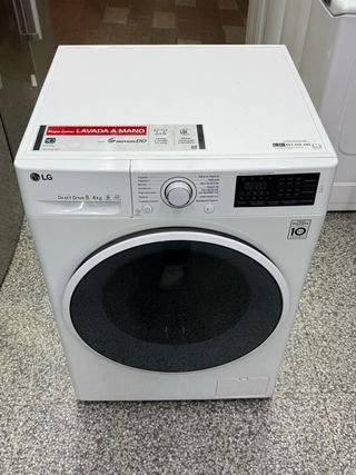 Lavadora LG 8+4 kg Direct Drive