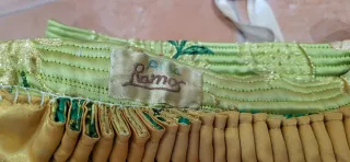 Falda Alicantina Verde Pistacho Flores